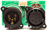 5PIN XLR PCB FOR TVL CYC RGB