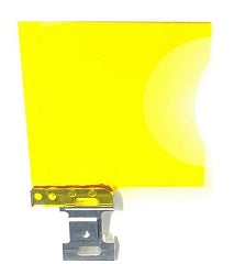 45 DEGREE YELLOW FLAG W/MAGNET ASSEMBLY