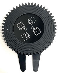 EL-GA448 COLOR GLASS GOBO LITHO FOR PROT