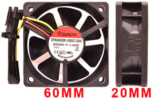 DC24V 1.44W FAN FOR PROTEUS HYBRID