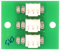 PCBA CONNECTOR 3x (1x3pol) FOR M6