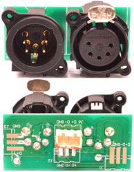 LADMX-06B 5PIN DMX PCB FOR DARTZ 360