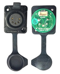 LADMX-37B-001 5PIN FEMALE XLR PCBA FOR P