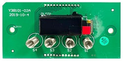 Y38101-02A-001 DISPLAY PCB FOR KL PAR FC