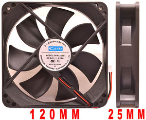 24VDC 0.18A FAN FOR KL FRESNEL 8, KL FRE