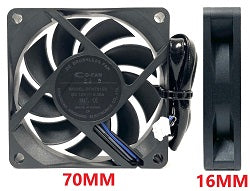 CABLE LENGTH 11 1/4 INCH DFH7015B DC12V