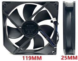 CABLE LENGTH 2 1/2 INCH DFH1225B DC12V 0