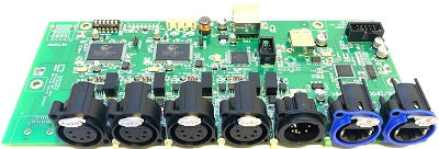 PCBA USB/DMX 2048 MM TEST FOR NX4