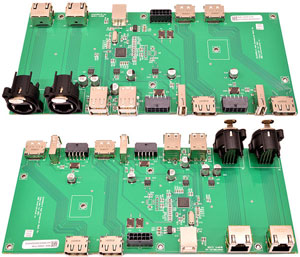 PCBA MX HUB CONNECTION BACK FOR M6
