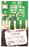M6 CONTROLLER LICENSE