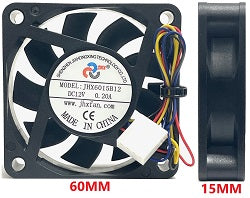 FAN 60X60X15 4-WIRE FAN W.FEEDBACK FOR N
