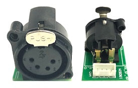 190924 4PIN FEMALE DMX PCB FOR CRISP, MA