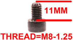 SOI M8x12L SCREW FOR W-515D