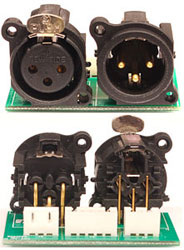B06658A 3PIN XLR PCB FOR F-5. M-5