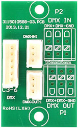 SOI DMX PCB FOR DARK FX WASH 2000IP