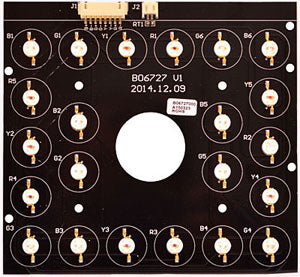 B06727 LED PCB FOR M-7 RGBA
