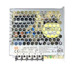 IP:100-240V 1.52A OP:15V 5A POWER SUPPLY