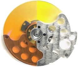 YELLOW & CTO CMY WHEEL ASSEMBLY FOR PROT