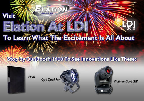 LDI 2010 New Product Announcement!