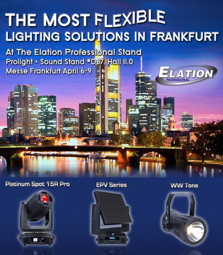 Elation Professional Prolight + Sound 2011 Product Spotlight