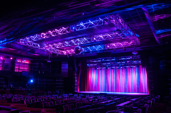 Elation Lighting Upgrade for Busy South Point Casino Showroom