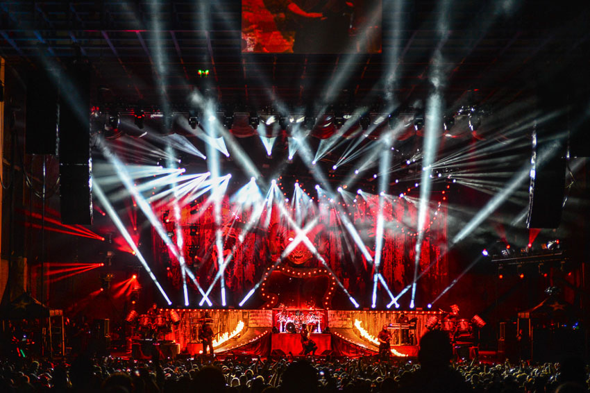 Slipknot Touring World with New Elation Platinum SBX, LED Video and More