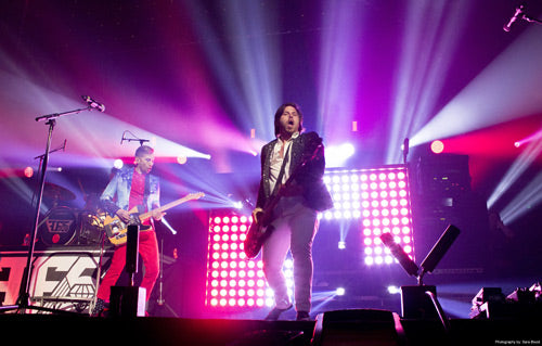 Elation Cuepix Panels, Sniper Effects Light Family Force 5 on Winter Jam Tour