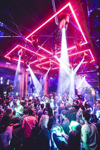 Elation Lighting Upgrade for Pioneering Red&Blue Nightclub in Belgium