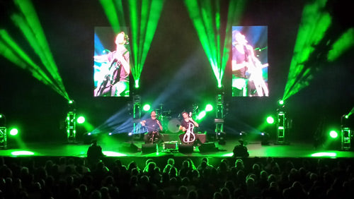 Elation Professional Lights Classical to Rock on 2Cellos U.S. Tour