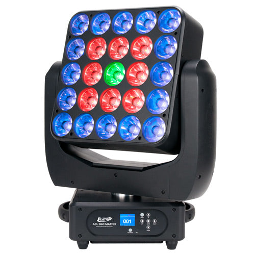ACL Series:  New energy-efficient line of high-output narrow-beam LED effect lights from Elation Pro