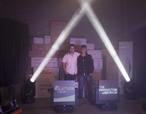 The Production Warehouse New Elation Professional Partner in South Africa