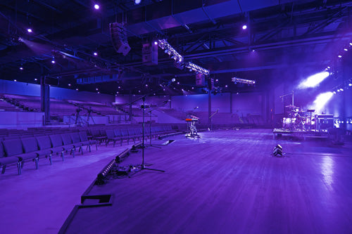 All LED Elation Lighting Package for North Carolina’s Raleigh First Assembly Church