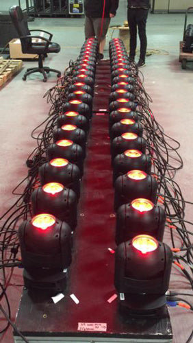 Elite Multimedia Takes Stock of 110 Elation ACL 360i™ Luminaires