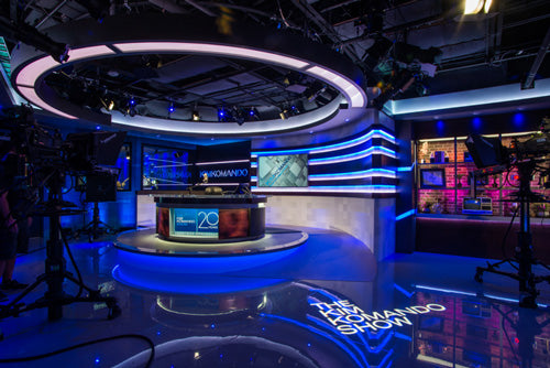 Elation Lighting System for New Kim Komando Show Studio
