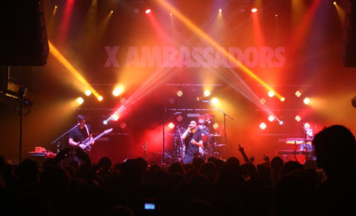 Alt-rockers X Ambassadors Tour with MIDI-triggered Elation Lighting Rig by Cour Design