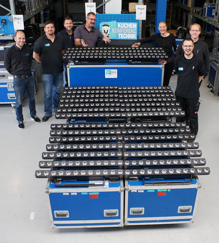 Kuchem Konferenz Technik Invests in Elation SixBar™ LED Battens