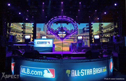 Elation Platinum Series Movers and Effects for MLB All-Star Bash 2016