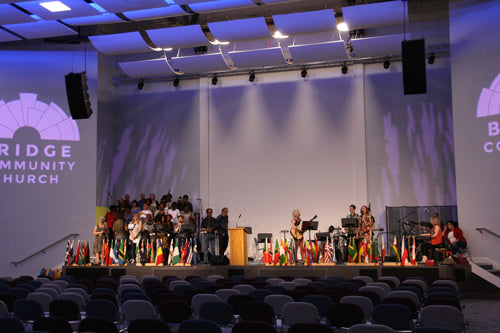 Elation Stage and Broadcast Lighting for UK’s Bridge Street Community Church