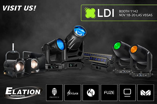New innovations, new opportunities await at Elation Booth #1142 at LDI