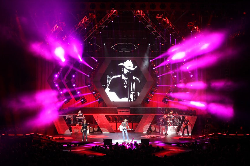 Chris Lisle Design for Jason Aldean “They Don't Know” Tour Includes Elation Lighting