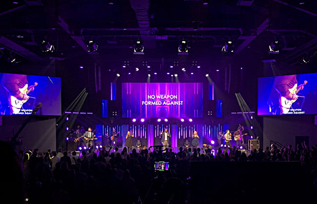 Crown Design Group Outfits Action Church with Elation Lighting System