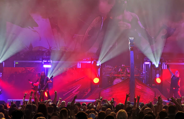 Smarty Hybrid™ contre-jour on Amon Amarth