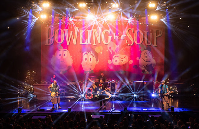 JSES LTD goes Elation on festive Bowling for Soup UK Shows