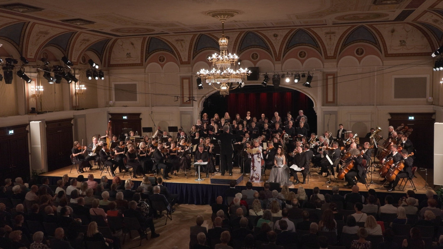 Historic Congress Center Baden Upgrades Ballroom Lighting with Elation Fuze Series