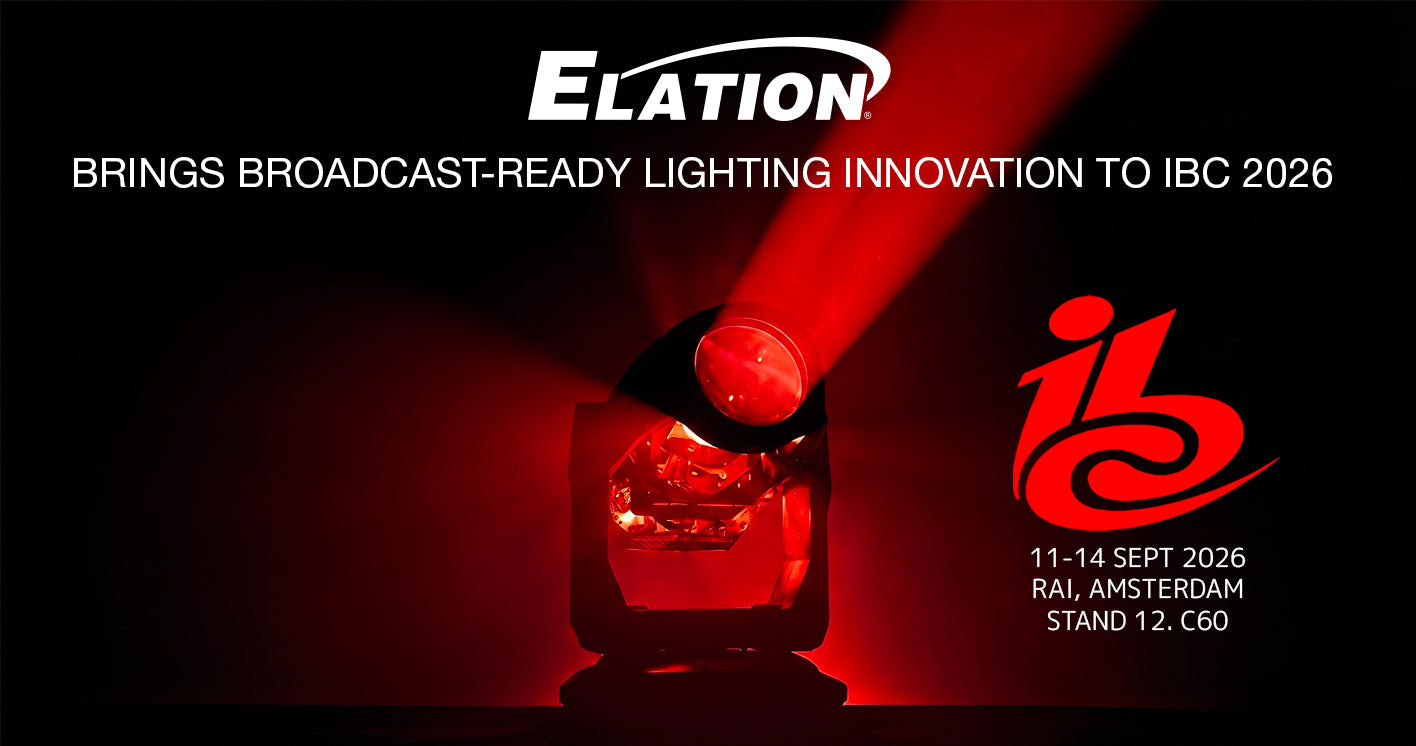 Elation Brings Broadcast-Ready Lighting Innovation to IBC 2026