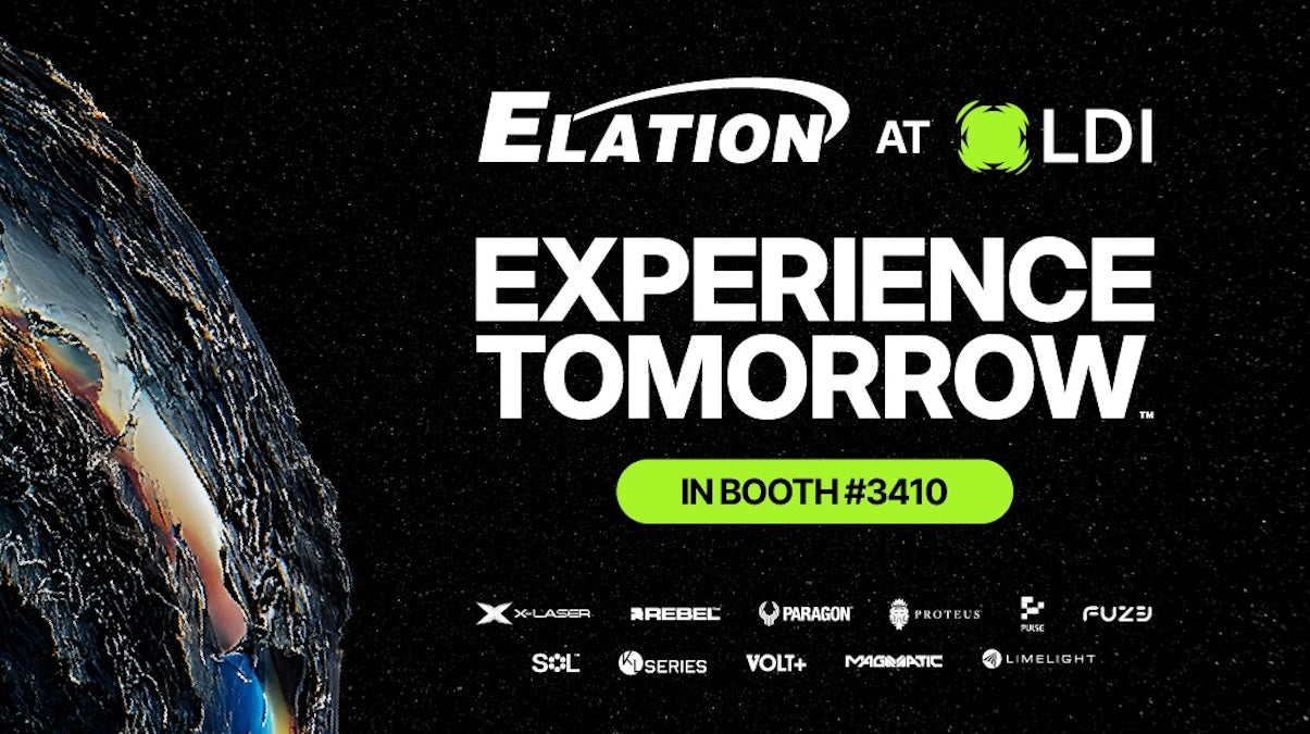 Elation at LDI 2025: Breakthrough Technology And A Live Show Experience