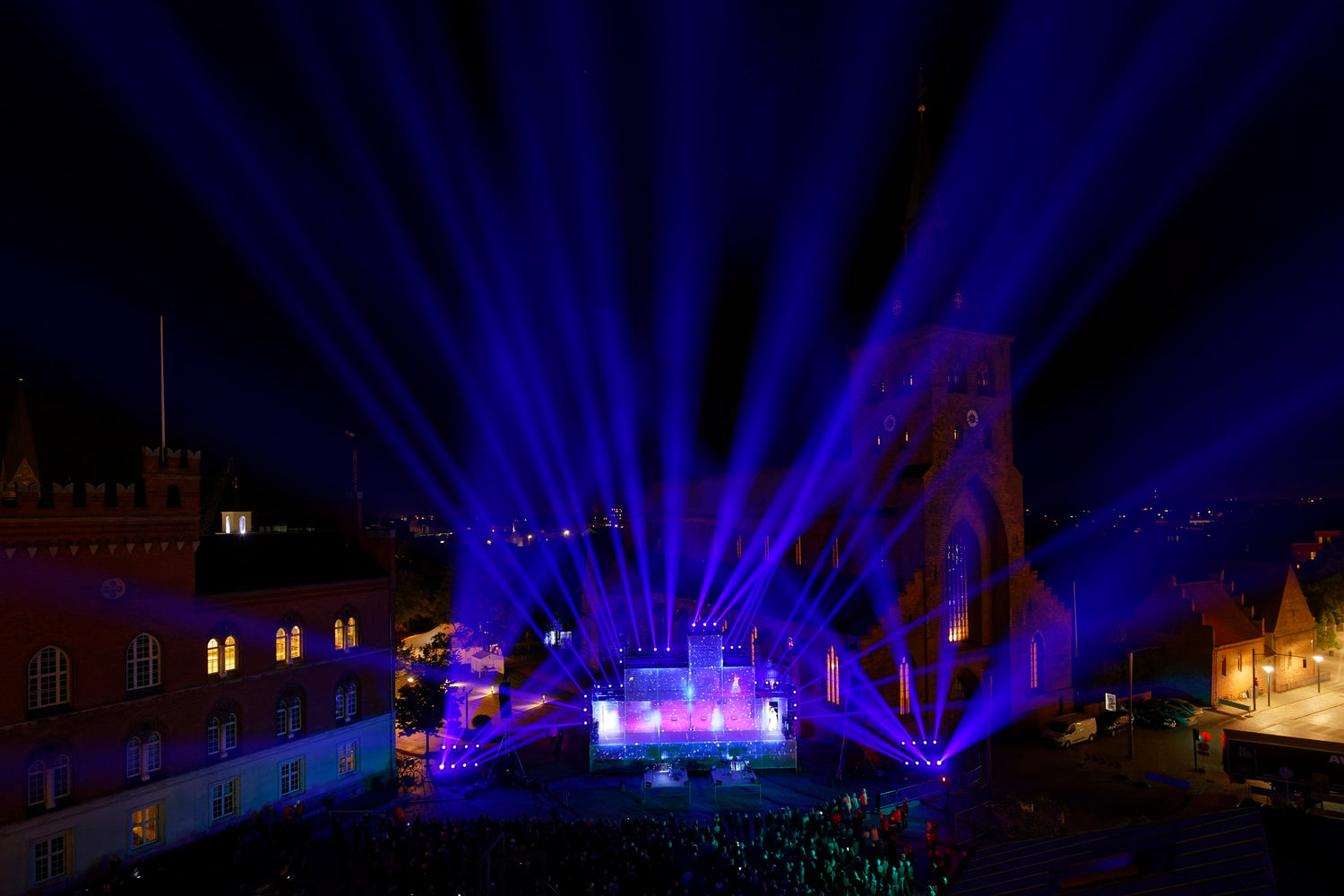 phase7 Stages Main Show of Hans Christian Andersen Festival with Elation Proteus Hybrid™