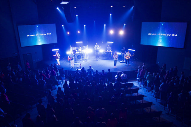 Elation Dynamic Lighting Helps University Christian Church Connect with Students