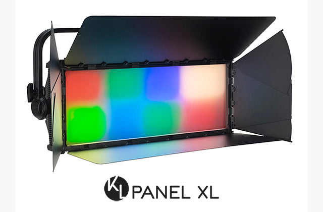 KL Panel XL™:  Full-color-spectrum LED soft light with muscle and multi-zone control