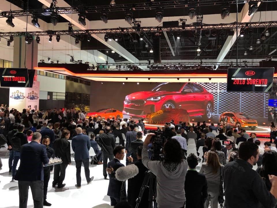 Elation Fuze Wash 575™ Highlights Kia Booth at LA Auto Show